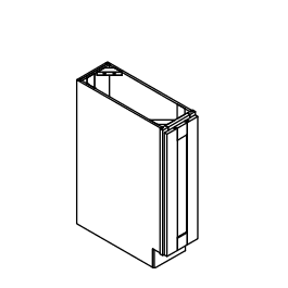 Full Height One Door Base Cabinets