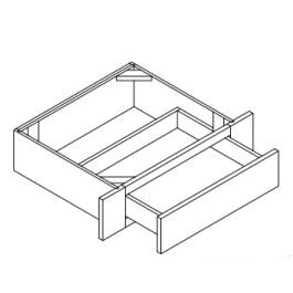 Vanity Knee Drawer