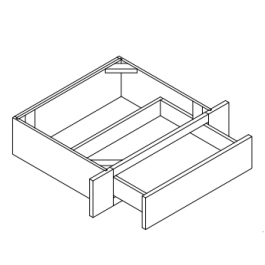 Vanity Knee Drawer