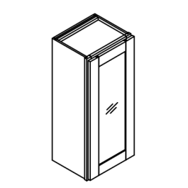 36″ High One Wall Cabinets