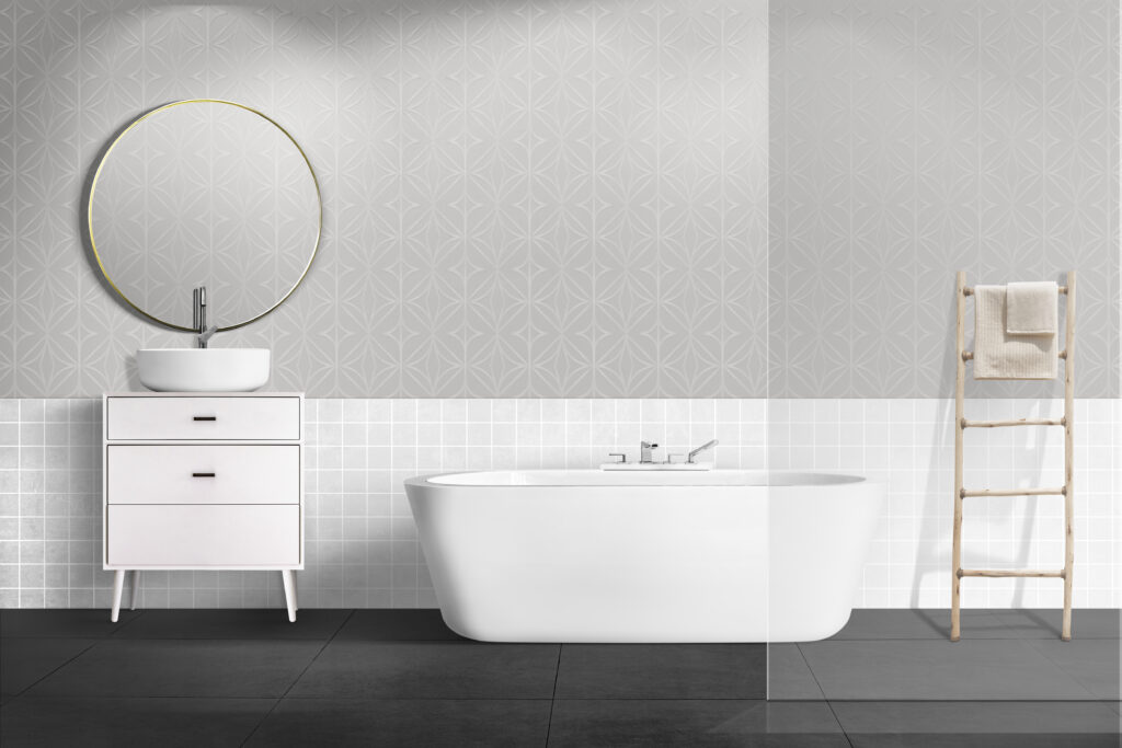 RTA Cabinets VS Custom Kitchen Cabinets - Minimal bathroom authentic interior design