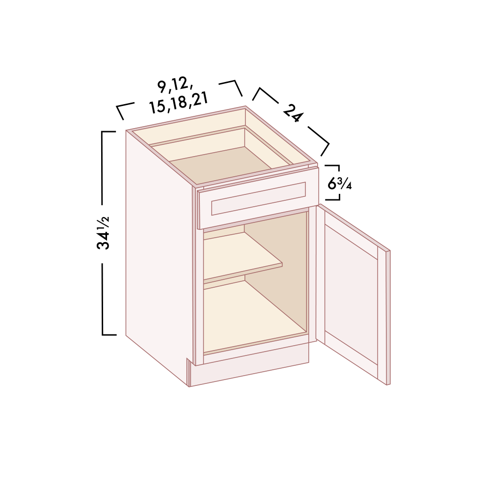 SINGLE DOOR BASES