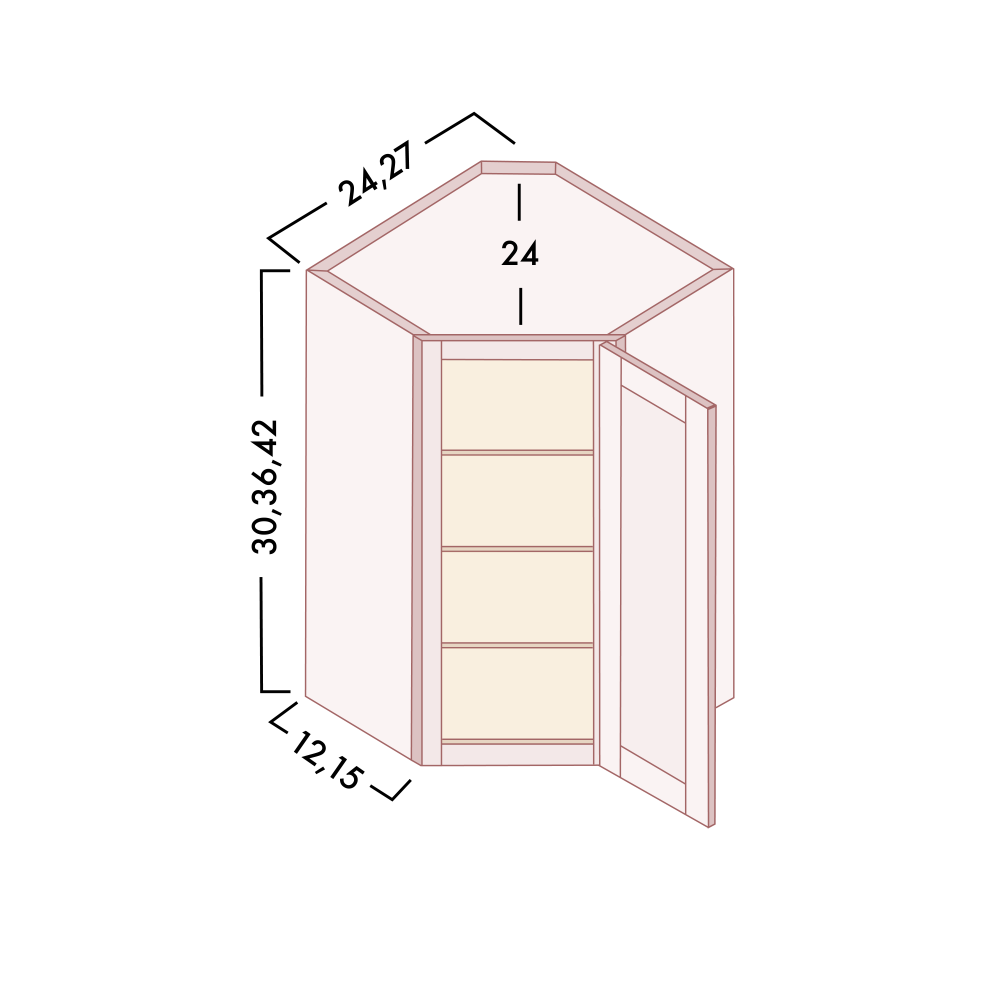 WALL PLATE RACK CABINET