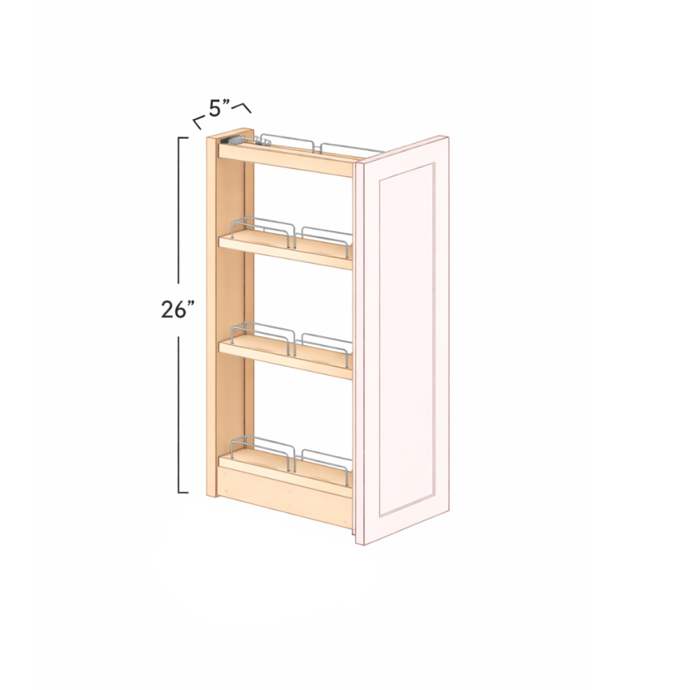 WALL SPICE PULL-OUTS (CABINET NOT INCLUDED)